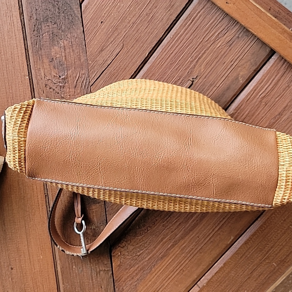 🍃 Fossil women's staw bag purse - Picture 6 of 6